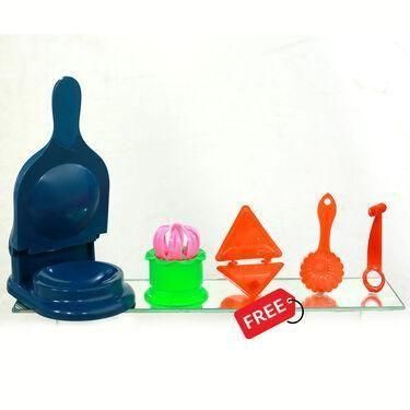 4 in 1 Puri Maker + Free 4 Pcs Snack Maker